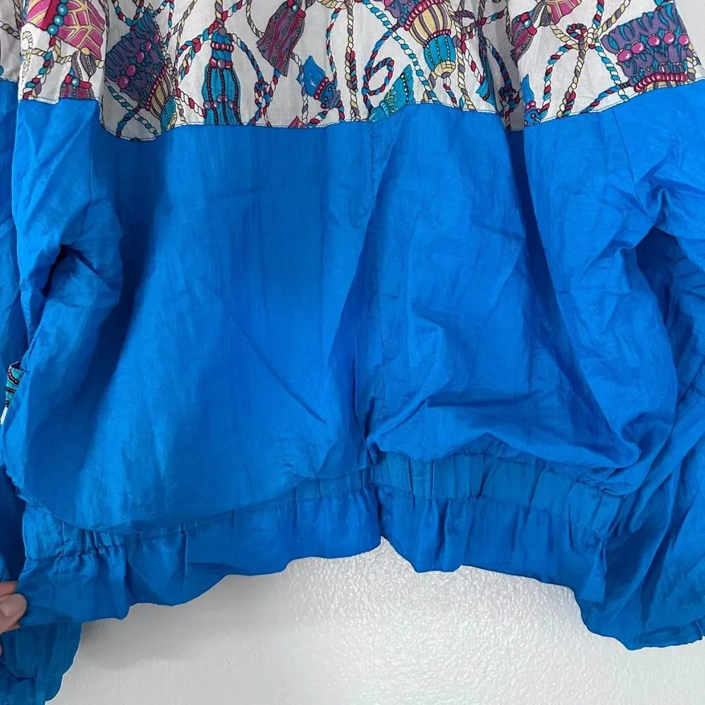 Vintage Westside Connection Women's (L) Jacket Windbreaker Y2K Blue - Picture 14 of 15